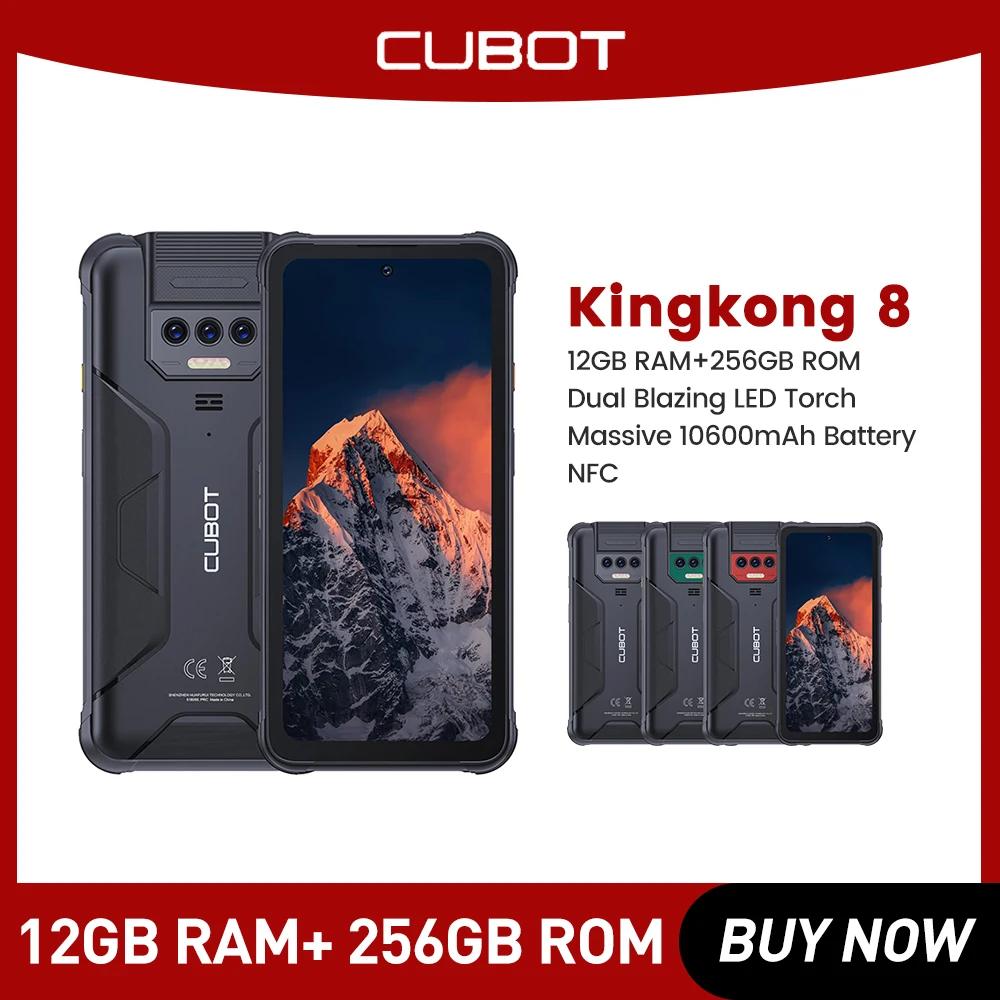 Cubot KingKong 8 ߰ Ʈ, 6.52 ġ, 16MP, 48MP, 12GB RAM(6 + 6GB), 256GB ROM, 10600mAh, ȵ̵ 13 ޴ NFC